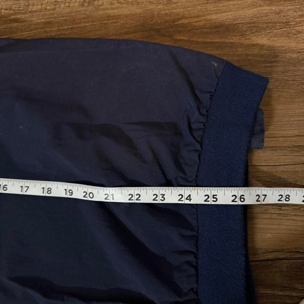 Navy blue vintage 1990 golf windbreaker  100% nylon with Branson Missouri‎ patch - Picture 5 of 6